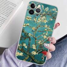Van Gogh Oil Painting Phone Case Compatible With  17 16 15 14 13 12 11 Pro XS Max Plus Soft Silicone Case, Case Compatible With  17 Case,  17 Pro Case,  17 Pro Max Case - Z1 - 查看 4