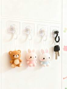 Heavy-Duty Hook - 360° Rotating Suction Cup Hook, No Need To Drill, Ideal Cabinet Hook, Sturdy And Durable, Easy To Install, Perfect For Hanging Towels, Keys, Hooks, Hangers, Bras, Vests, And More In Your Wardrobe, Wardrobe Organization And Storage Of Clothes In The Bedroom