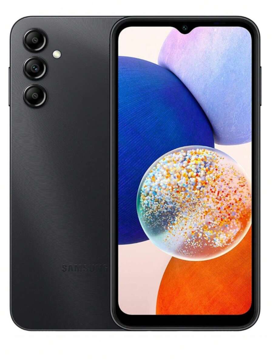 Samsung Galaxy A14 6.6" 5G 64GB Unlocked Smartphone (Refurbished) - 黑色 - 查看 1