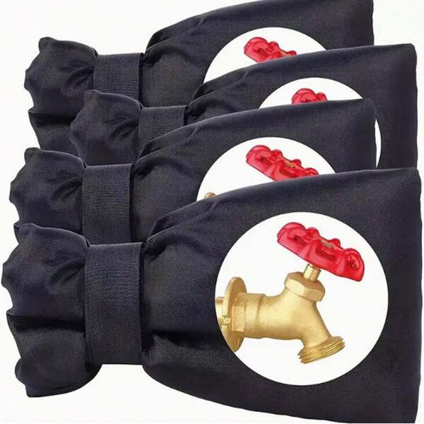 2pcs Winter Outdoor Faucet Cover, Traditional Anti-Backflow Device, Faucet Protection Cap (Indoor/Outdoor), Freeze Protection, Garden Faucet, Kitchen Tap Protection