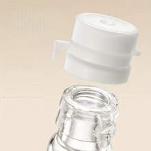 10pcs Travel Refillable Bottles, Mini Portable Capsules, Transparent Glass Material | Makeup Remover Oil, Essence, Gel Cosmetics Disposable Empty Bottles - Clear - View 3