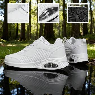 女士舒适软底休闲鞋，TPU 缓震，舒适适合所有季节，百搭时尚的日常运动鞋