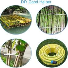 Self-Locking Nylon Ti,Zip Tie Cable Ties Per Pack Of 100, Pull Strength Suitable For Outdoor Workshop Farm(White)Tensile Strength Heavy-Duty Cable Tie Self-Locking Nylon Tie