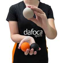 dafocacom.br Kit 3 Bolas para Mãos PIlates e Fisioterapia 3 Níveis VP1201 Anti-Stress Vollo Sports - 3 cores - Visão 1