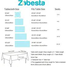 Zobesta Linen Table Cloth Cotton Linen Tablecloth For Rectangle Tables Heavy Weight Washable Farmhouse Soft Tablecloth For Kitchen Dinning Party Sage Green 53 X 70 Inch