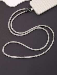 1 件水钻手机挂绳，镶钻斜挎链，闪钻链手机防丢链，独特时尚的挂脖斜挎包 - 彩色 - 查看 3