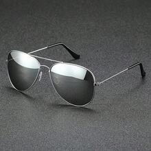 Punk Style Durable Metal Frame Glasses - Unisex Fashion Accessories And Photo Props, Great Gift For Everyday Or Special Occasions - 銀色 - 查看 6