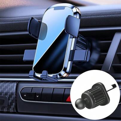 New Car Phone Holder, Car Air Outlet Navigation Holder, Phone Holder,Car Mobile Phone Holder, Universal Stable Non-Shaking Bracket For Car Air Outlet, Navigation Dashboard