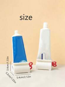 Wyciskacz do pasty do zębów, akcesoria łazienkowe, przechowywanie w łazience, oszczędzanie pasty do zębów, pasta do zębów, pasta do zębów, maść, krem do rąk, bez marnowania na święta Bożego Narodzenia, prezent świąteczny, wystrój łazienki