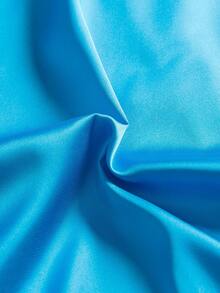 Đầm satin đính sequin nhiều mảnh dành cho nữ, đầm phù dâu, đầm dự tiệc. - Màu xanh lam - Xem 8