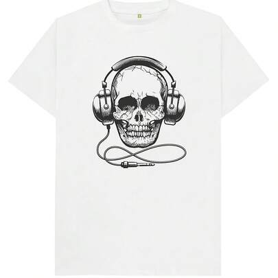 Camiseta con auriculares de calavera de DJCamiseta Tal Health Matters Uni Posit Vibes rel S-re Gift Camiseta de concienciación sobre la salud talLa camiseta de algodón premium de 220G ofrece comodidad y durabilidad atemporales. Con un corte elegante y una textura suave, es tu esencial diario perfecto: fácil de combinar para looks casuales, aventuras de fin de semana o días relajados en la oficina. Un must-have en tu armario que se siente tan bien como se ve. Pensado, simple y con un estilo desenfadado - un regalo que ella realmente amará.