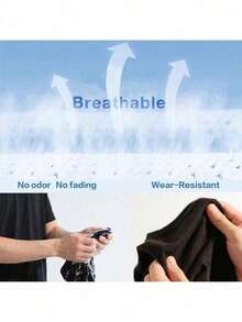 Graphic Tee With "SHUT UP MIKE NO MORE FROM YOU TODAY" Print – Casual Statement Shirt For Men And Women, Everyday Wear - 黑色 - 查看 7