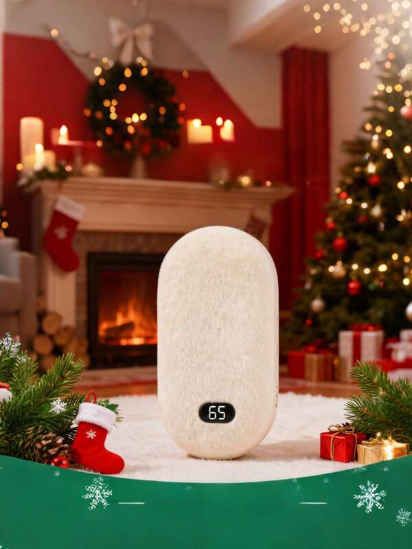 Hand Warmers Rechargeable, Portable Power Bank,Portable Electric Hand Warmers Reusable, USB 2 In 1 Handwarmers, ORechargeable Hand Warmer ,Two Levels Of Temperature Controls And Constant Temperature, Small And Cute, Suitable For Hand Warming And Makeup Repair,Hand Warmers, Compact & Portable For Hunting, Camping, Golf, Skiing, Indoor/Outdoor Use