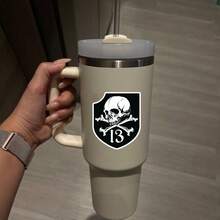 1pc/3pcs Skull And Cross Bones 13 Shield Vinyl Bumper Sticker - Matte Finish, Self-Adhesive, Asymmetrical Shape, Single Use For Car Window Decal, Car Window Decal | Bold Design | Matte Finish Scrapbook Supplies Scrapbook Stationery Stickers - Multicolor - View 6