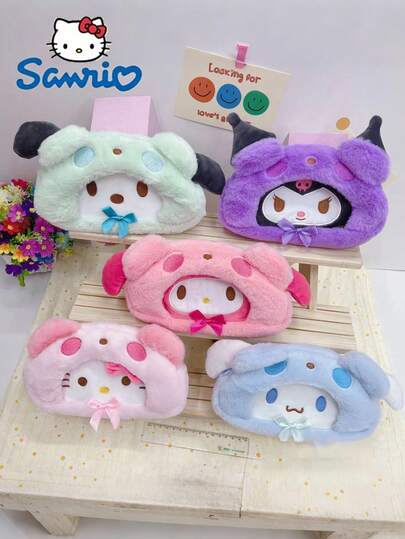 Sanrio Sanrio Hello Kitty Coin Purse, Cinnamoroll Pencil Case - Cartoon Anime Cosmetic Bag, Y2k Melody Kuromi Style Clownfish Cartoon Design Makeup Bag, Large Capacity Kitty Themed Cosmetic Bag For Lipstick, Eyebrow Pencil And Small Items, Gift,For Holiday Beach, Bathroom Collection, Bedroom Collection, Large Capacity,Christmas Gifts,Pouch,Travel,Gifts For Women,Women's Necessaire,Travel Essential,Pouch,Clutch / Small Handbag,Necessaire,Makeup Organizer,Makeup Organize,Pouch,Brush Holder,Mini Pouch,Large Capacity Pouch