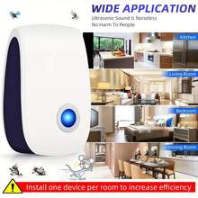 6 Pack Ultrasonic Pest Repellent Plug In, Effective Electronic Mouse Deterrents, Indoor Plug In Rodent Repellent To Keep Mice, Rat, Spider, Cockroach, Ant & Insect Away From House - White - View 9