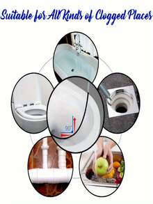 1pc Drain Clog Remover, Hair Catcher Shower Drain Cleaner, Kitchen And Bathroom Tub Drain Unclogger, Soft Metal And Plastic Pipe Dredging Tool Accessory