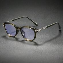 Fashionable Metal Frame Glasses, & Versatile Clear Lens Glasses - Clear - View 11
