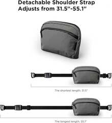 ALPAKA Flight Sling 2L-Crossbody Sling Bag For Men Travel Lightweight,Portable, Packable,With Quick Release Shoulder Strap - Black - View 1