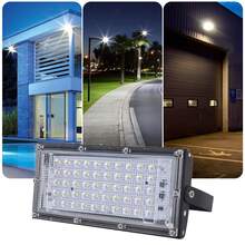 Reflector Led 30w Luminario Exterior R18w30mm30 Tianlai Slim Carcasa Negro Luz Blanco frío - Negro - Ver 1
