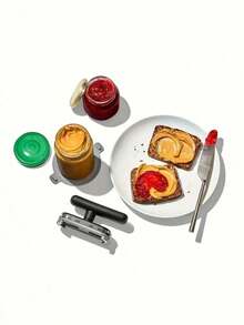 Adjustable Multi-Function Bottle & Jar Opener - Easy Grip Manual Kitchen Tool, Made Of Durable ABS Material, No Power Needed, Ideal For Gatherings And Everyday Use, Bottle Opener - Multicolor - View 6