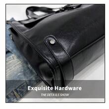 Men's Casual Sports Shoulder Bag, Minimalist Business Briefcase, Lightweight Commercial Messenger Bag, Fashionable Handbag, Suitable For Daily Commute, Travel, And Business Trips Vintage Laptop