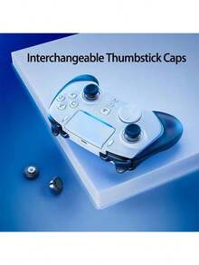 RAZER Phantom Wolf V2 Professional Gaming Controller Compatible With PS5 And PC, Wireless And Wired Dual-Mode Connections, Programmable Buttons, Professional Gaming Equipment - White - View 2