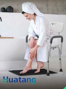 Wall Mounted Shower Seats - White - View 6