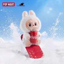 POP MART LABUBU Coca Coca Series Doll Pendant Mystery Box Random Style Collectible Toys Ideal Festival Gifts For Family - White - View 8