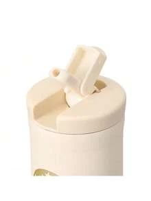 Garrafa térmica Elegant Rhythm 355ml, cabo ondulado 3D antiderrapante, sistema de vedação de silicone, retenção de calor e frio altamente eficaz, design leve e versátil. Elegant Rhythm - Ritmo elegante - Ver 5