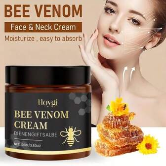 100g ครีมบำรุงผิวหน้าและผิวกายจากผึ้ง - ครีมบำรุงผิวที่ให้ความชุ่มชื้นและกระชับผิวยาวนาน, มีสารสกัดจากผึ้งและโพรโพลิส, อ่อนโยน, ใช้ได้ทั้งชายและหญิง, เหมาะสำหรับทุกสภาพผิว, บอกลาผิวแห้งกร้าน, บำรุงผิวหน้าและลำคอ, ให้ความชุ่มชื้นอย่างล้ำลึก, ปรับปรุงผิว