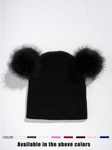 1pc Pineapple Knit Beanie Hat, Unisex, Y2K Style, Outdoor Windproof Warm Knitted Cap, Casual Versatile Winter Cold Weather Hat Suitable For Daily Commute,Summer,Beach - Knitted Hat - View 19