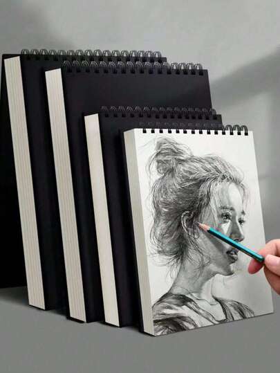 30 Pages/A4, A5 Thick Sketchbook Drawing Book Blank Art Book Thickened Colored Pencil Paper Sketchbook Student-Specific Drawing Book Suitable For Students, Teenagers, Adults, Drawing Beginners And Artists, Back-To-School Gifts, Christmas