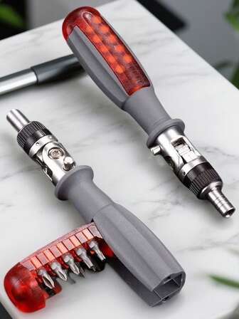 Premium Multi Angle Elbow Ratchet Screwdriver, Multi Angle Screwdriver, Taper Screwdriver, Cross Shaped Plum Blossom Screwdriver, Cross Shaped Plum Blossom Screwdriver, Hexagonal Combination Tool Set