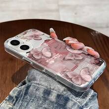 The Butterfly Daily Phone Case Is Compatible with for  16, 15, 14, 13, 12, 11 Pro Max, X, XS, XR, XSMAX, 7, 8, 6, And 6S Plus. It Features a Cartoon Design, Is Transparent, Shockproof, And Made of Full TPU for Stylish And Creative Protection, Case For , Case For , Cellphone Case - transparente - Ver 5