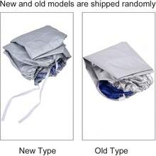 ZJchao Cubierta del acondicionador de Aire, Funda para Aire Acondicionado Exterior Capilla Impermeable a Prueba de Polvo al Aire Libre Impermeable del acondicionador de Aire para hogar( #   3) - # 3 - Ver 3