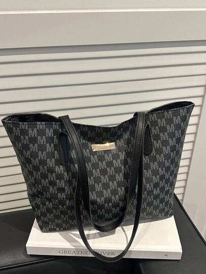 Sac fourre-tout personnalisé pour femmes, grande capacité, idéal pour les déplacements quotidiens, nouvelle collection, joli sac à bandoulière texturé pour femmes