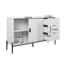 Storage Cabinets - White - View 9