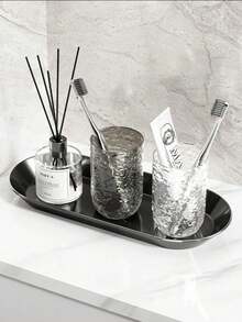 1/4 件装旅行牙刷盒，便携式牙刷杯盒，塑料牙刷收纳盒，适合旅行，方便携带，多用途，可放置牙刷和牙膏，也可作为牙刷杯、浴室装饰、秋季装饰、返校季用品。