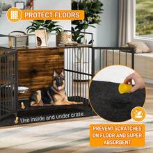 1pc Thick Anti-Bite, Anti-Scratch, Moisture-Proof, Water-Absorbent Small Pet Mat, Soft Plush Warm Hamster/Rabbit Cage Pad, Non-Slip Cat/Dog Cage Mat, Suitable For All Seasons
