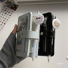 青5痛窓ルーズリーフ手帳手作業皮質高容貌値学生打刻記録日程記録ノート - ブルーペインウィンドウノート[白紙ページ40ページ] - チェックする 6