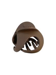 4 pezzi/1 pezzo Fermagli per capelli in plastica leggera di colore nero opaco, bianco, cachi e marrone da 2,05 pollici/5,2 cm, accessori per capelli eleganti e minimali di alta qualità, adatti per uso quotidiano, casual, feste, pendolarismo, spiaggia, vacanza, acconciatura, lavaggio del viso, trucco, coordinamento degli outfit, accessori moda per capelli, fermagli per capelli autunno inverno