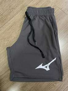 Men's Dry Fit Gym Shorts Regular Fit - 灰色 - 查看 4