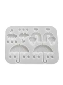 1 khuôn silicon mặt dây chuyền tự làm, khuôn đúc nhựa, làm đồ trang trí, dùng cho nhựa UV, làm đồ trang sức bằng nhựa Epoxy - trắng - Xem 12