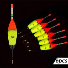 6-Piece EVA Foam Float Spherical Sea Fishing Boat Buoy Carp Catfish Durable Fishing Gear Accessories Anti Entanglement High Buoyancy Design Brackish Water General Fishing Tools - Multicolor - View 1