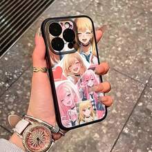 My Dress-Up Darling Phone Case Cover Compatible With  15 Pro Max 14 Pro 16 Pro Max 13 11 12 Mini Xs X Xr 7 8 Plus Se Matte Back Cover, Cover Compatible With  17 Case,  17 Pro Case,  17 Pro Max Case