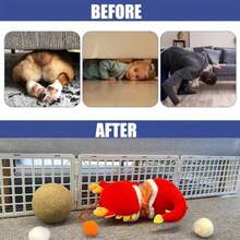 12 Pcs Under Couch Blocker 37 * 16.5 Cm Under Bed Blocker For Pets Furniture Couch Guards Bumper For Stopping Cats Dogs From Getting Under Sofa Gap White