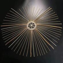 Nuevo accesorio para el cabello con borlas y rhinestones brillantes para mujer, diadema con rhinestones de moda, accesorios para el cabello para actuaciones en el escenario