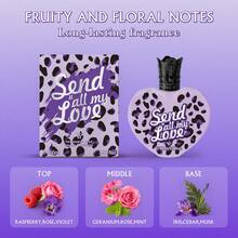 100ml 心形空气清新剂，度假必备，夏季空气清新剂，持久家居香氛，可爱的心形设计，非常适合女孩礼物、婚礼礼物、派对礼物、情侣礼物，适合室内外使用、浴室和汽车内饰，去除异味，增强香味，让您享受嗅觉