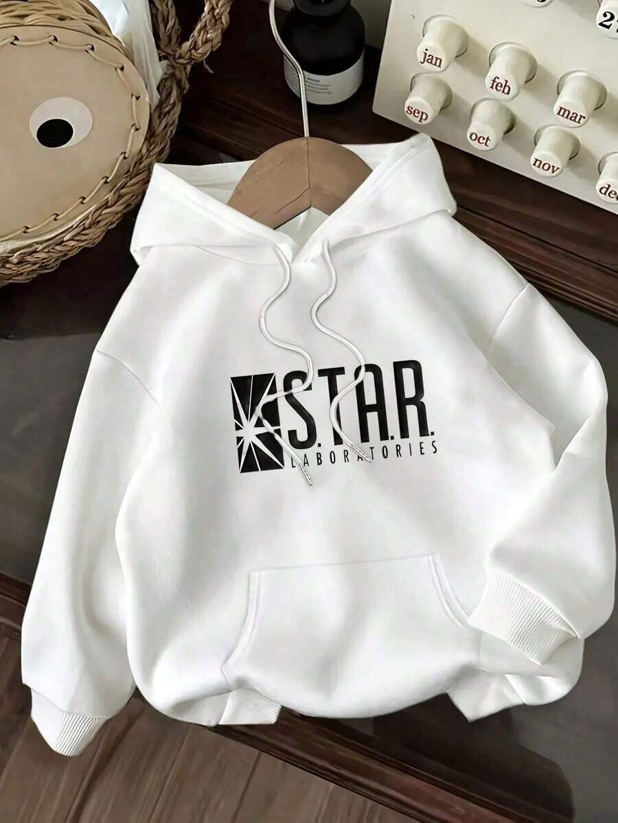 MensGraphicHoodiesLetterPrintHoodieUnisexOversizedHoodiesLongSleevePocketpullover,WomensOversizedHoodiesSweatshirtsFallFashion2025PulloverSweatersWinterClothesStarLaboratoriesLogoPrintMen'sHoodiesPulloverCasualSweatshirtsWithPocketsLooseFitLongSleeveDrawstringDesignHoodySweatshirtAutumnParty,HolidaySweater,SoftFabric,PrintedSweater,CasualWearersGiftForMenWomenSizeS-3XL
Black Loose American Retro Sports Casual Street Hip-Hop Printed Hoodie Drawstring Hoodie Pocket Design Couple Set Unisex - 白色 - 查看 1